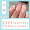 12 Sizes-24 Pcs Press On Nails W1117