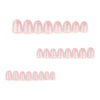 Almond Medium Oval Pink Press on Nails