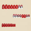 12 Sizes-24 Pcs Press On Nails Y1257