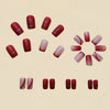 12 Sizes-24 Pcs Press On Nails Y030