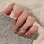 12 Sizes-24 Pcs Press On Nails JP1325
