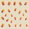12 Sizes-24 Pcs Press On Nails Y255-1