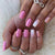 12 Sizes-24 Pcs Press On Nails W181