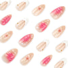 12 Sizes-24 Pcs Press On Nails JP4022