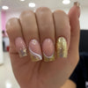 12 Sizes-24 Pcs Press On Nails Y769