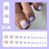 12 Sizes-24 Pcs Press On Nails F127
