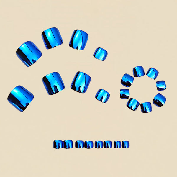 12 Sizes-24 Pcs Press On Nails Y2021