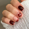 12 Sizes-24 Pcs Press On Nails C1388