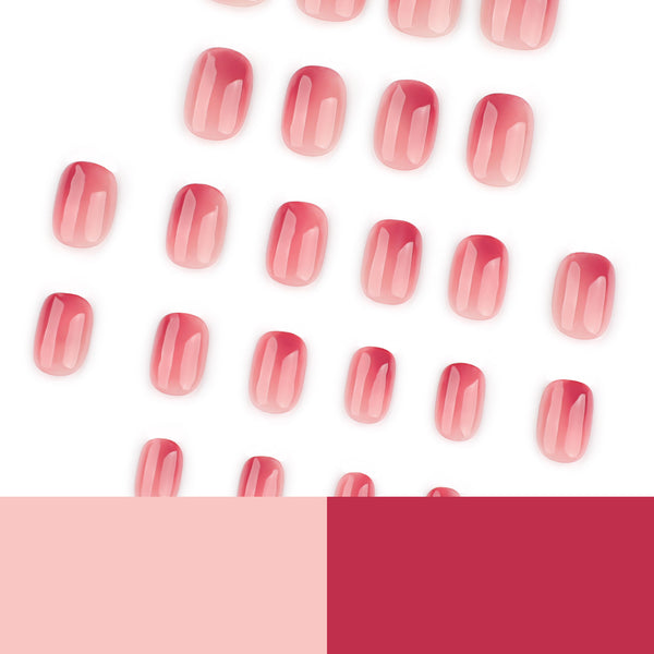 12 Sizes-24 Pcs Press On Nails JP4139