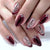 12 Sizes-24 Pcs Press On Nails W1170