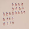 12 Sizes-24 Pcs Press On Nails W1597