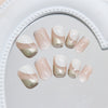 12 Sizes-24 Pcs Press On Nails R944