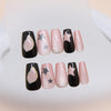 12 Sizes-24 Pcs Press On Nails MY034