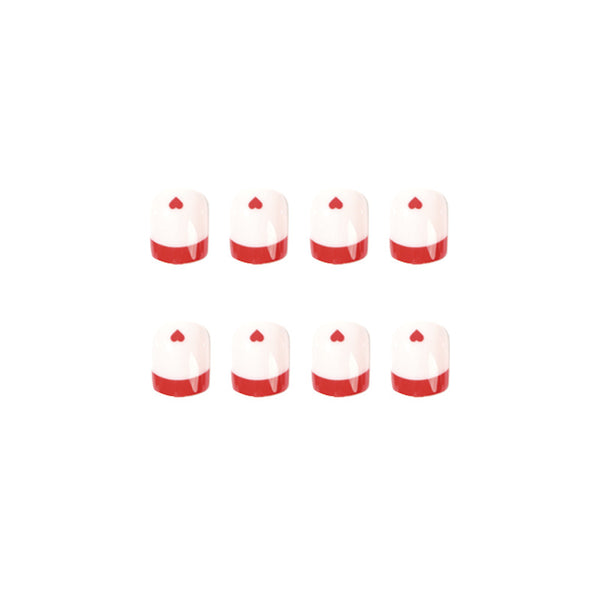 12 Sizes-24 Pcs Press On Nails JP1834