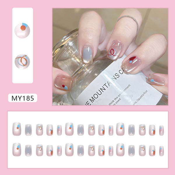 30 Pcs Press On Nails MY185