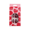 French Glossy Pink Short Square Press on Nails