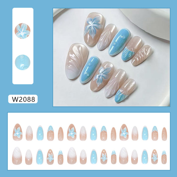 30 Pcs Press On Nails W2088