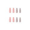 12 Sizes-24 Pcs Press On Nails W071