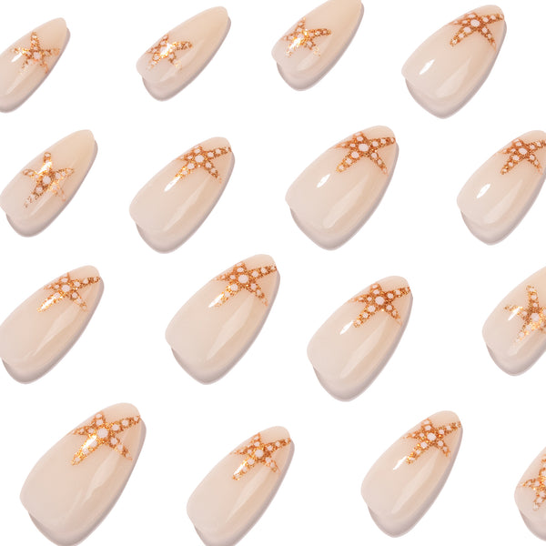 12 Sizes-24 Pcs Press On Nails JP4408