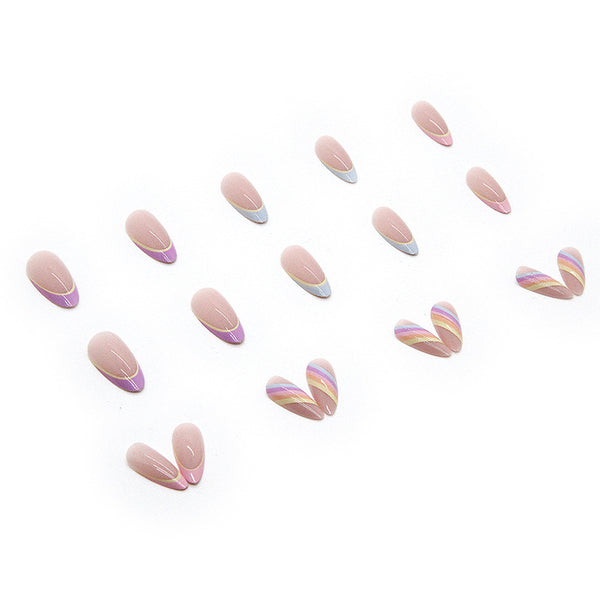 12 Sizes-24 Pcs Press On Nails W120