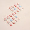 12 Sizes-24 Pcs Press On Nails W988