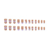 12 Sizes-24 Pcs Press On Nails R763