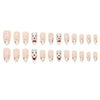 12 Sizes-24 Pcs Press On Nails W1619