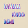12 Sizes-24 Pcs Press On Nails Y1509