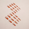 12 Sizes-24 Pcs Press On Nails W1432