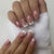 12 Sizes-24 Pcs Press On Nails W1367