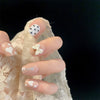 12 Sizes-24 Pcs Press On Nails JP1045