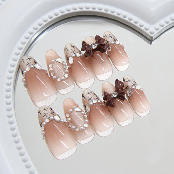 30 Pcs Press On Nails T196