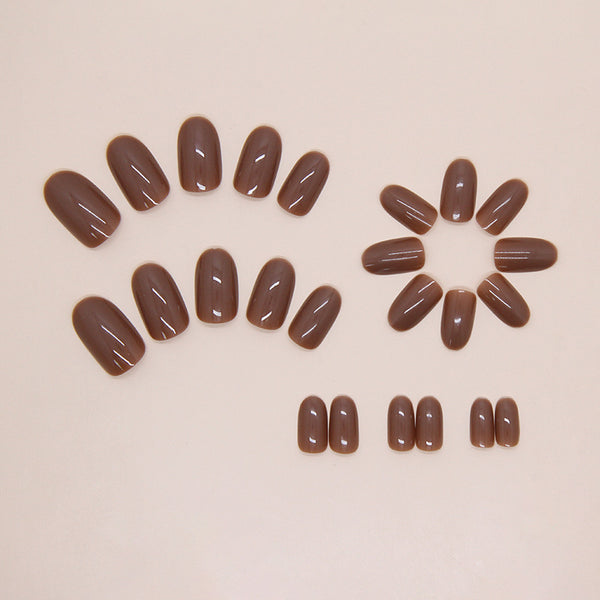 12 Sizes-24 Pcs Press On Nails CF058