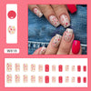 12 Sizes-24 Pcs Press On Nails W805