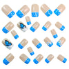 12 Sizes-24 Pcs Press On Nails Y1799