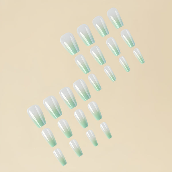 12 Sizes-24 Pcs Press On Nails Y047