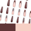 12 Sizes-24 Pcs Press On Nails JP2863