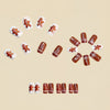 12 Sizes-24 Pcs Press On Nails Y1205