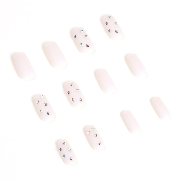 12 Sizes-24 Pcs Press On Nails JP1462