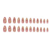 12 Sizes-24 Pcs Press On Nails W1998