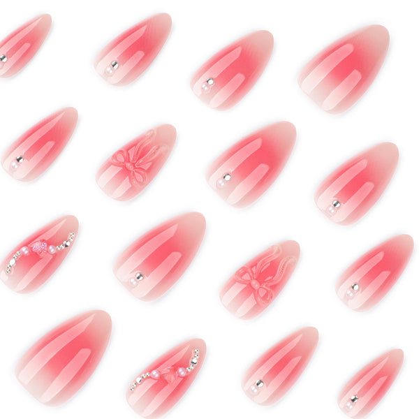 12 Sizes-24 Pcs Press On Nails JP4149