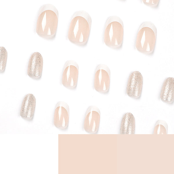 12 Sizes-24 Pcs Press On Nails JP1570