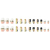 12 Sizes-24 Pcs Press On Nails Y057