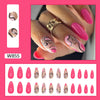 12 Sizes-24 Pcs Press On Nails W855