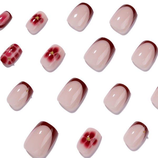 12 Sizes-24 Pcs Press On Nails JP4405