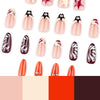 12 Sizes-24 Pcs Press On Nails JP4041