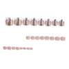 12 Sizes-24 Pcs Press On Nails JP3212
