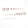 12 Sizes-24 Pcs Press On Nails JP1636