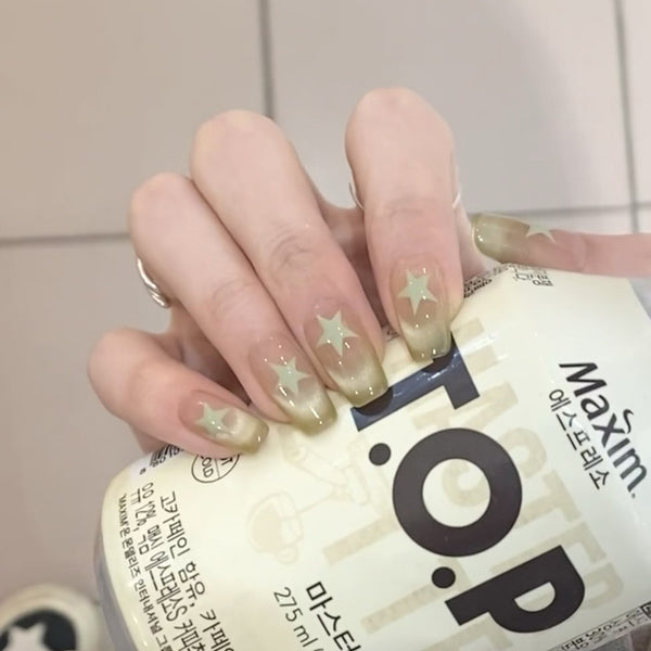 12 Sizes-24 Pcs Press On Nails nail-accessory