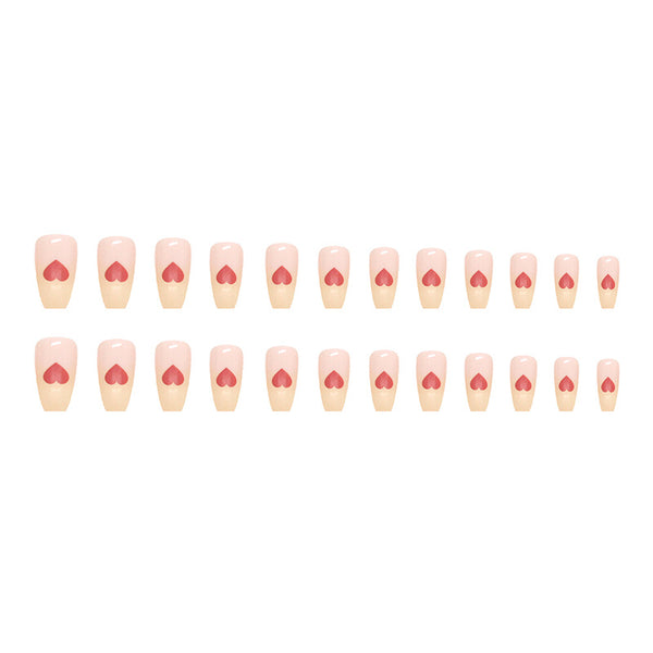 12 Sizes-24 Pcs Press On Nails W309